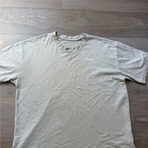 Gymshark Short Sleeve Tee light tan